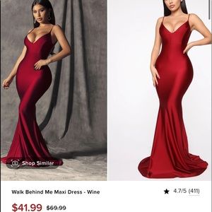 Fashion nova formal dress
